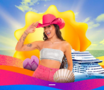 Navio Ana Castela - Férias com a Boiadeira
