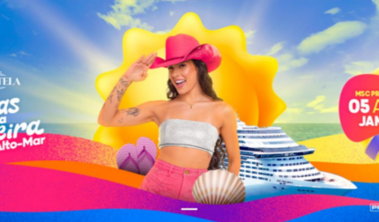 Navio Ana Castela - Férias com a Boiadeira